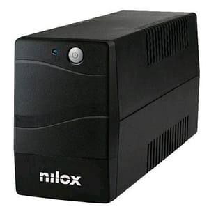 Nilox ups premium line interactive 600 va 420 w 2 x shuko tipo f