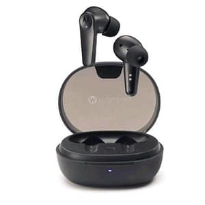 Motorola moto buds 600 auricolari wireless noise canceling tecnologia snapdragon sound 6 microfoni controllo tattile chimate e musica custodia di ricarica wireless usb-c black