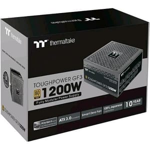 Thermaltake toughpower gf3 alimentatore 1200 w 80+ gold fully modular pcie gen 5.0 24-pin atx 3.0 nero
