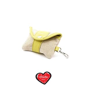 Pupakiotti Porta Sacchetti Contemporary in Pelle Mimosa