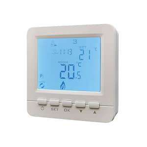 Bravo qubo (93003113) – cronotermostato digitale – display lcd – programmazione automatica o manuale