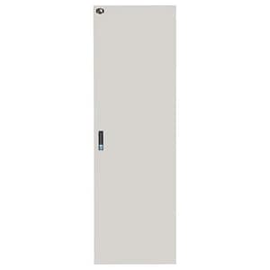 Link porta in metallo pieno grigia per armadi link 32u larghezza 600mm con serratura