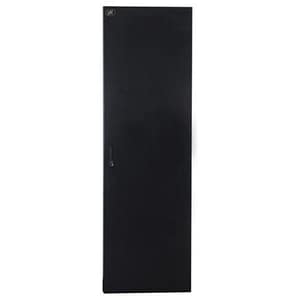 Link porta in metallo pieno nera per armadi link 32u larghezza 600mm con serratura