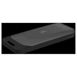 Corsair ex100u da 1tb unita` di archiviazione fulminea usb type-c portatile – per qualsiasi pc-mac-console, connessione gen2 x2, dotazione i cavi usb tipo c e a – nero