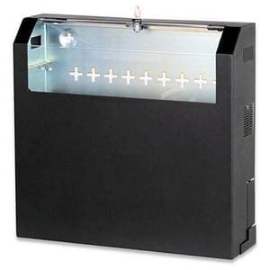 Digitus armadio 5 unita` da muro 19 slim line colore nero (a)14 x (l) 50 x (p)48 cm.