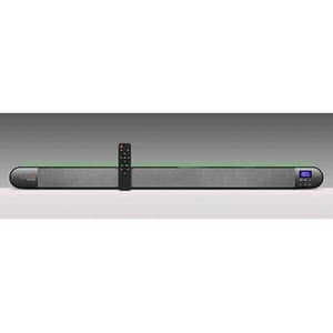 Technaxx tx-139 soundbar bluetooth dab+ fm hdmi arc usb aux con effetti luminosi led con telecomando e funzione sveglia