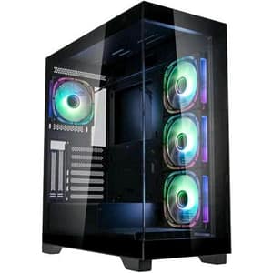 Kolink unity peak argb case mid-tower vetro temperato minitx/matx/atx nero