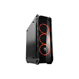 Cougar panzer g vetro temperato middle tower no-power mini itx matx atx ceb nero