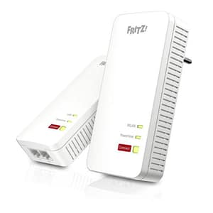 Fritz!powerline 1240 ax wlan set 1200 mbit-s collegamento ethernet lan wi-fi bianco 2 pezzi
