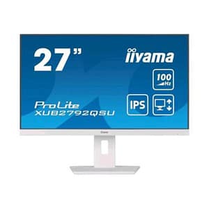 Iiyama prolite xub2792qsu-w6 27 led ips quad hd 2560 x 1440 250 cd/mq 1300:1 0.4ms 100hz altoparlanti hdmi displayport bianco