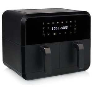 Princess 182068 friggitrice ad aria a doppio cestello capacita` 8 litri potenza 2400 watt 8 programmi