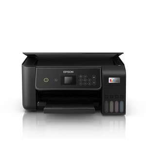Epson ecotank et-2870 stampante multifunzione a4, serbatoi ricaricabili alta capacita`, 4 flaconi inclusi pari a 3600pag b-n 6500pag colore, display lcd