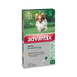 Elanco Advantix Spot-On 0-4Kg per Cani