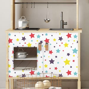 Pellicola adesiva Stelle colorate