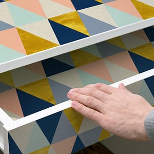 Pellicola adesiva Triangoli vintage