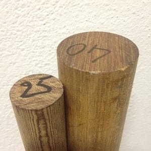 Barre tonde in bachelite tela Bachelizzata d.20x1000mm