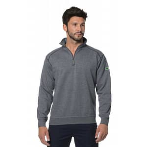 Felpa zip corta Logica Ambra 1/4/5/6 Taglia da S a XXXL