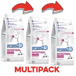 Forza10 Intestinal Active per Cani Peso Confezione 10 Kg – PROMO 3x  (*)