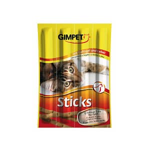 Gimpet Snacks in Sticks per Gatto Gusto Pollame e Fegato