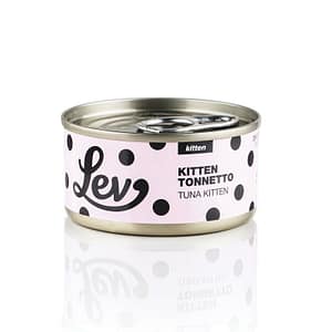 Lev Kitten al Tonnetto in Lattina per Gattini Peso Confezione 70 g – KIT 6x