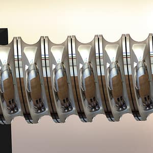 Vite a ricircolo di sfere Rullata T7 Hiwin D.32p5 2000mm