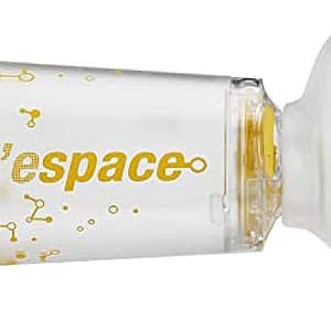 Distanziatore Espace pediatrico con maschera giallo