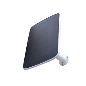 Ezviz pannello solare di ricarica 6v/6w progettato per le telecamere batteria bc1c elife bc1 e c3a impermeabile montaggio regolabile con cavo di 4 metri alimentazione continua bianco