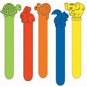 Abbassalingua pediatrici in plastica – conf. 50 pz.