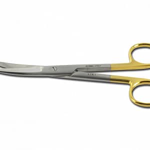 Forbici curve c.t. punte acute – 14,5 cm