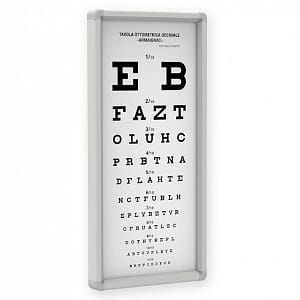 Ottotipo non luminoso armagnac – 5 metri