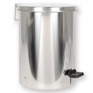 Cestino rifiuti inox 9,5 l – acciaio inox