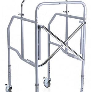 Deambulatore Ascellare Pieghevole Regolabile in Altezza