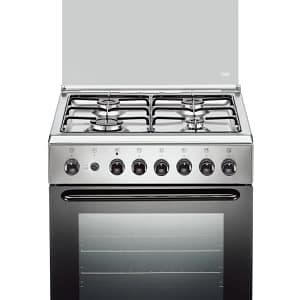 La Germania S640 51 X T Cucina a Gas 4 fuochi forno elettrico 53 litri Acciaio inox#CONSEGNA IN 3 SETTIMANE##CONSEGNA IN 3 SETTIMANE#