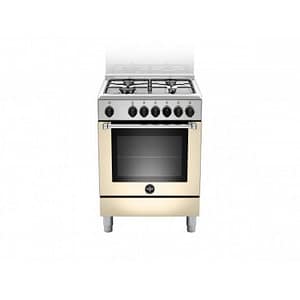 Bertazzoni La Germania AMN664ECRV Cucina Gas 4 Fornelli con Forno Elettrico da 60 cm Crema#CONSEGNA IN 3 SETTIMANE##CONSEGNA IN 3 SETTIMANE#