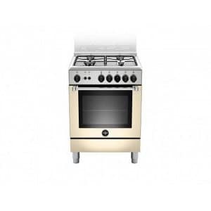 Bertazzoni La Germania AMN664GCRV Cucina Gas 4 Fornelli con Forno da 60 cm Crema#CONSEGNA IN 3 SETTIMANE##CONSEGNA IN 3 SETTIMANE#