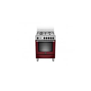 Bertazzoni La Germania AMN664GVIV Cucina Gas 4 Fornelli con Forno da 60 cm Rosso#CONSEGNA IN 3 SETTIMANE##CONSEGNA IN 3 SETTIMANE#