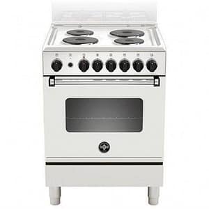 La Germania AMN6604SBV Cucina Piastra sigillata 4 Fornelli con Forno Elettrico da 60 cm Bianco#CONSEGNA IN 3 SETTIMANE##CONSEGNA IN 3 SETTIMANE#