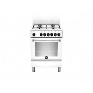 Bertazzoni La Germania AMN664EBV Cucina Gas 4 Fornelli con Forno Elettrico da 60 cm Bianco#CONSEGNA IN 3 SETTIMANE##CONSEGNA IN 3 SETTIMANE#