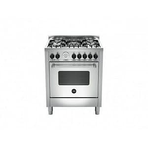 Bertazzoni La Germania AMN765GXT Cucina Gas 5 Fornelli con Forno Acciaio inossidabile#CONSEGNA IN 3 SETTIMANE##CONSEGNA IN 3 SETTIMANE#