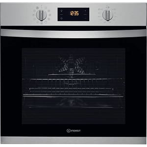 Forno da Incasso Multifunzione Elettrico 60 cm Inox Classe A+ Indesit Estetica Inox Curved – IFW 3844 H IX #CONSEGNA IN 3 SETTIMANE##CONSEGNA IN 3 SETTIMANE#