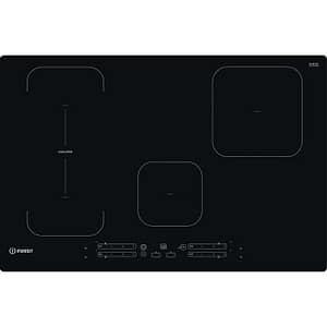 Piano Cottura Indesit da Incasso Induzione 77 cm 4 Zone Push-Go Vetroceramica Nera IB 21B77 NE #CONSEGNA IN 3 SETTIMANE#