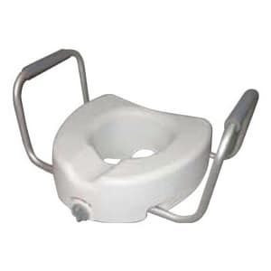 Rialzo WC 11,5 cm Mediland con braccioli amovibili