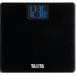 Bilancia pesapersone elettronica TANITA Blue Black Light HD-366