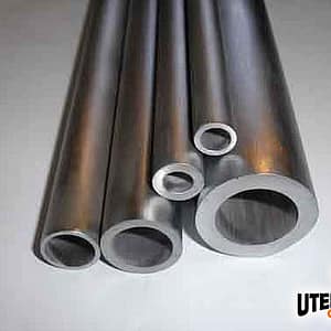 Barre tonde forate alluminio trafilate AW 6063 70×80 250mm