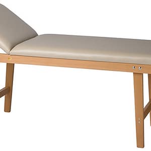 Lettino Medical – legno massello di faggio – Crema