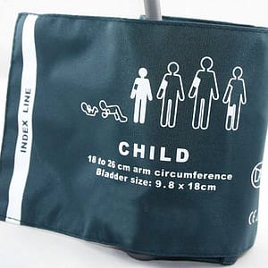 Bracciale riutilizzabile pediatrico per monitor