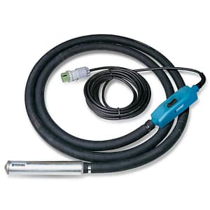 Ago vibrante per calcestruzzo Rurmec S38 per convertitori serie Silver, 350W