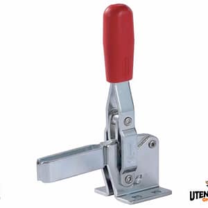 Bloccaggio rapido verticale 75/E base piegata 67mm