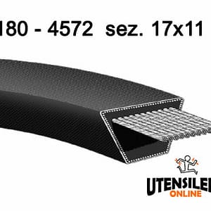 Cinghia trapezoidale sez. 17×11 B180-4572