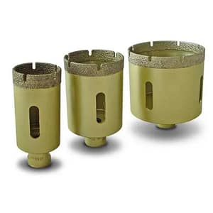 Corona diamantata Rurmec CDP per carotatura a secco/umido su piastrelle, 10mm